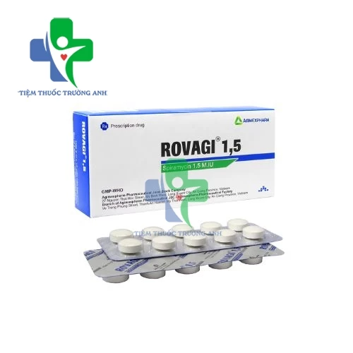 Rovagi 1,5 Agimexpharm - Điều trị nhiễm khuẩn do các vi khuẩn nhạy cảm